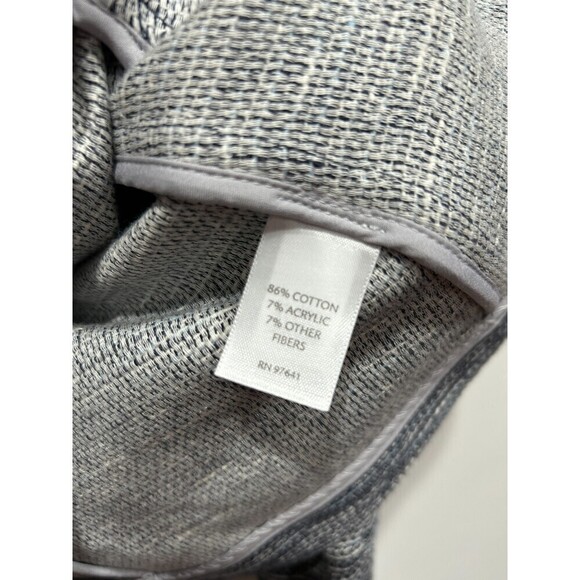 j. Jill Midnight Boucle Tweed Jacket, Large - Picture 11 of 13